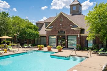 Resort-style pool with sundeck